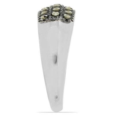 BUY 925 STERLING SILVER AUSTRIAN MARCASITE GEMSTONE RING